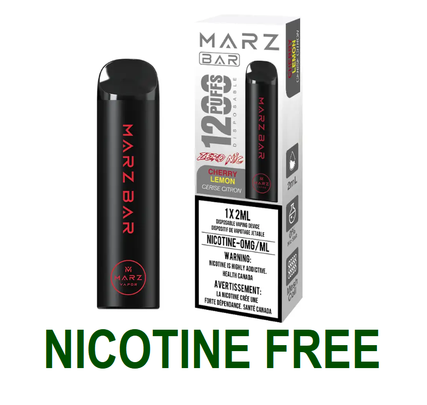 Marz Bar 1200 (Nicotine-Free) VAUGHAN VAPES Marz Bar 1200 (Nicotine-Free) VAUGHAN VAPES