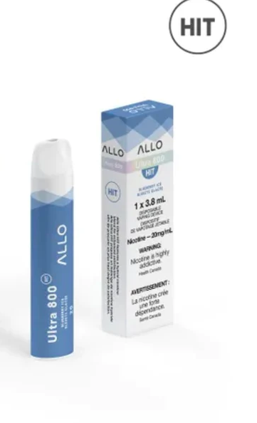 Allo Ultra 800 Disposable Blueberry Ice Hit