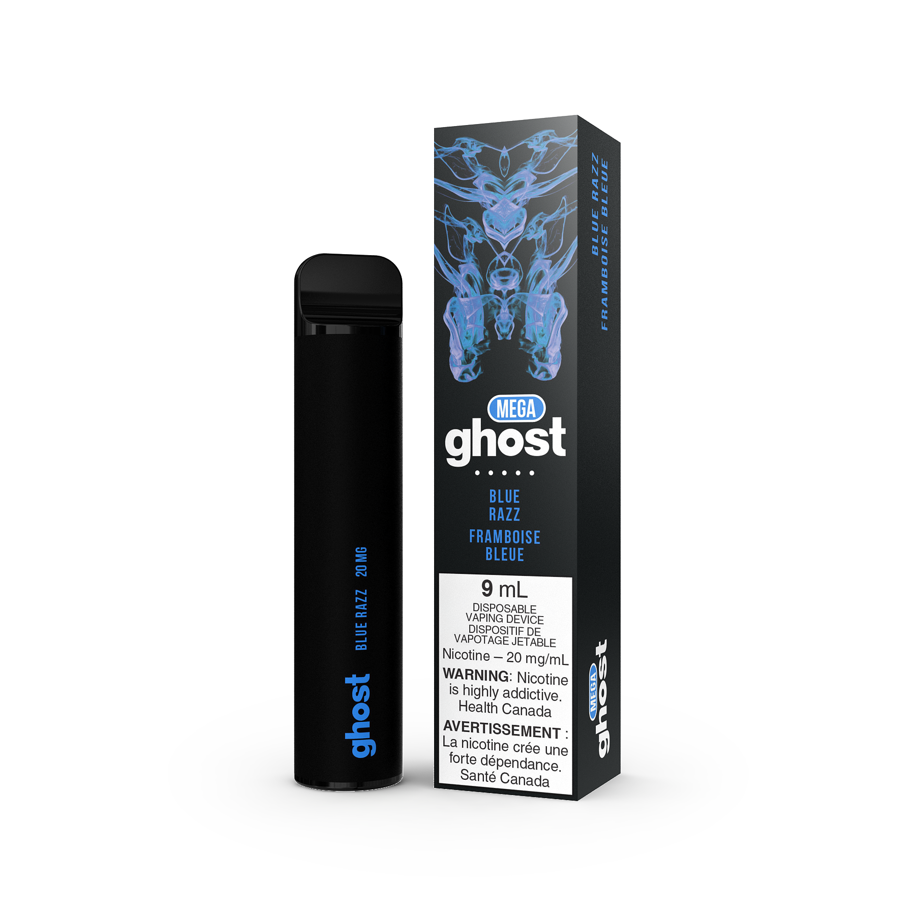 Ghost Mega 3000 Puffs Disposable Blue Razz