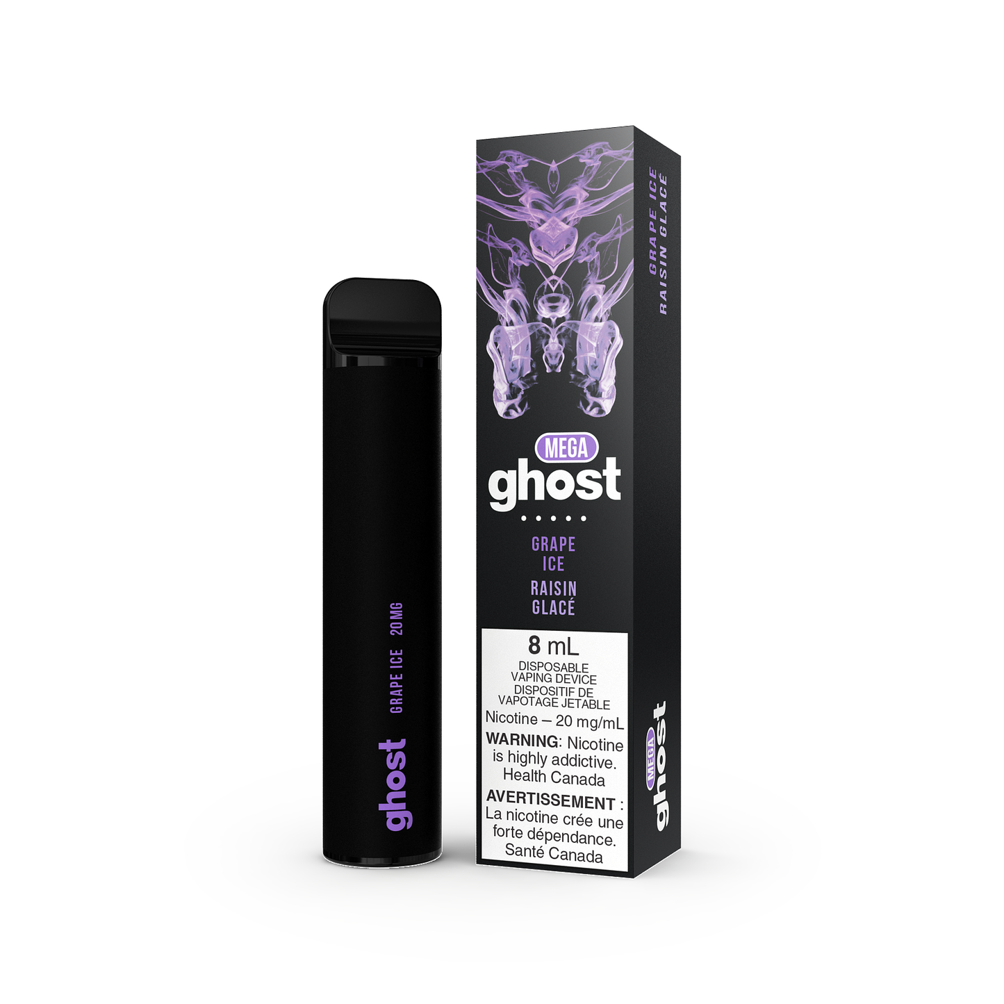 Ghost Mega 3000 Puffs Disposable Grape Ice