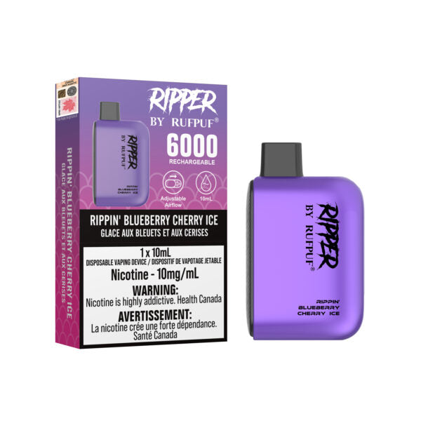 RIPPER by RUFPUF (1%) 10mg/mL (6000 Puffs)