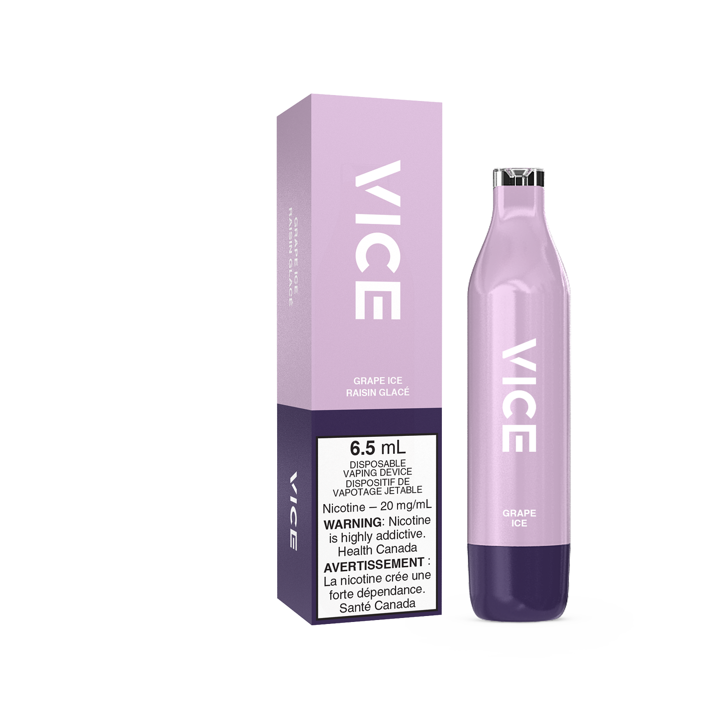 Vice Disposable 2500 Puffs Grape Ice