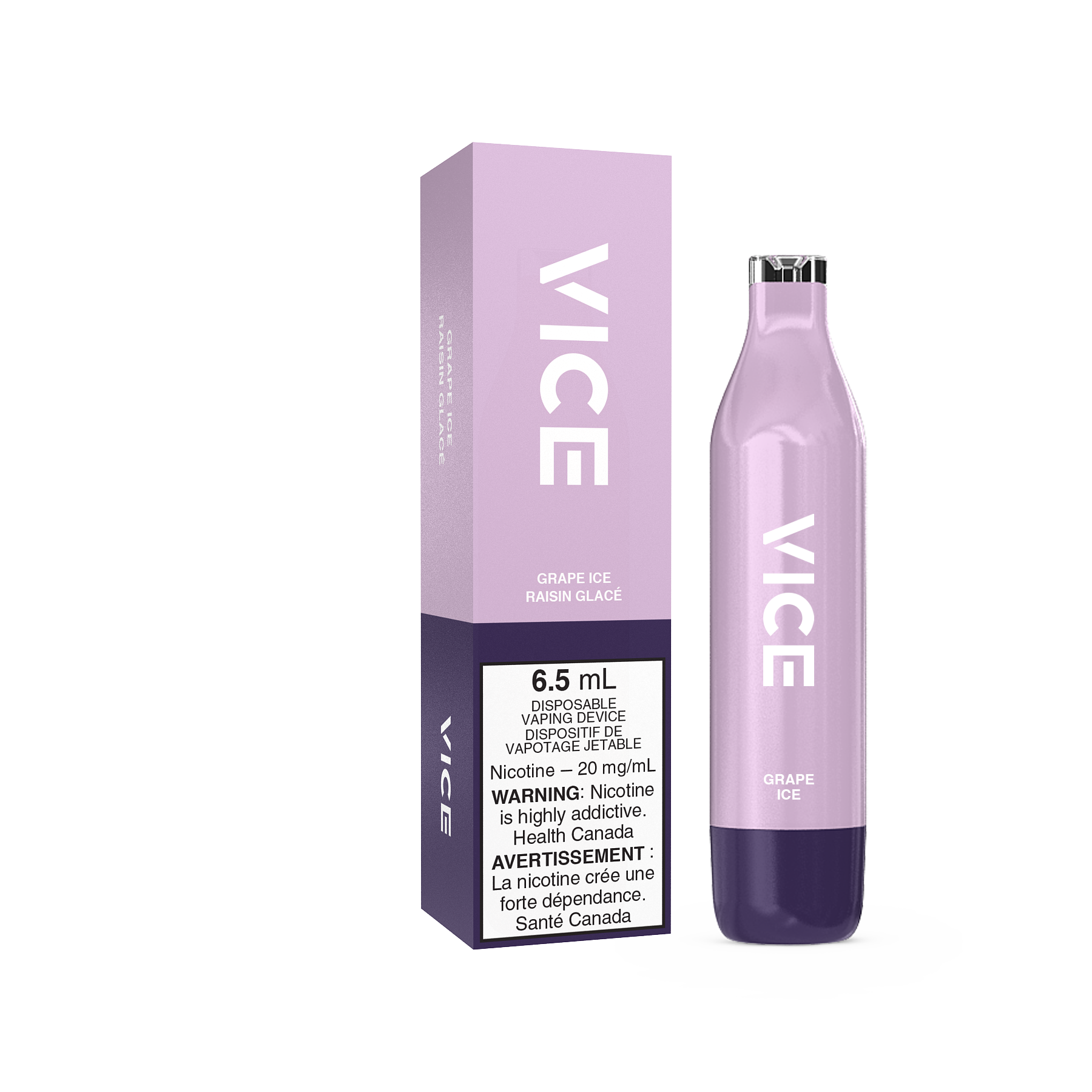 Vice Disposable 2500 Puffs Grape Ice
