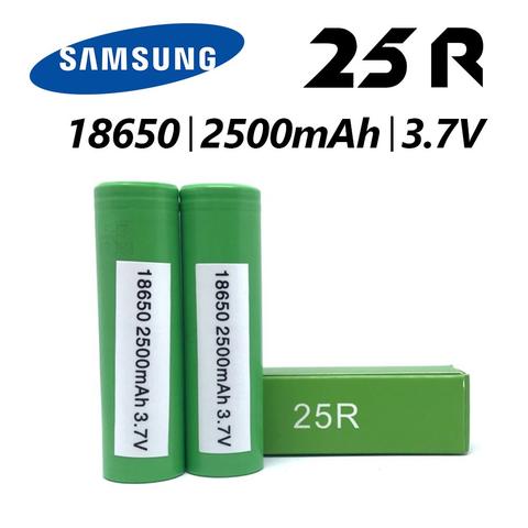 Samsung 18650 Battery 2500mAh 25R 3.7V