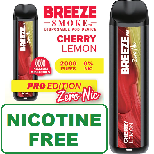 BREEZE SMOKE Pro (Nicotine Free)
