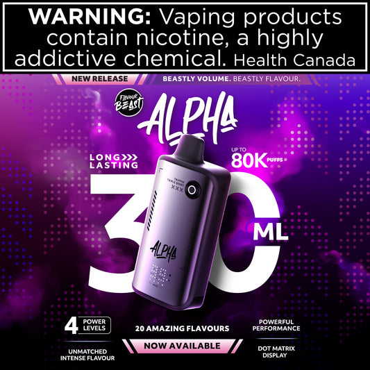 ALPHA by Flavour Beast 80K Puffs