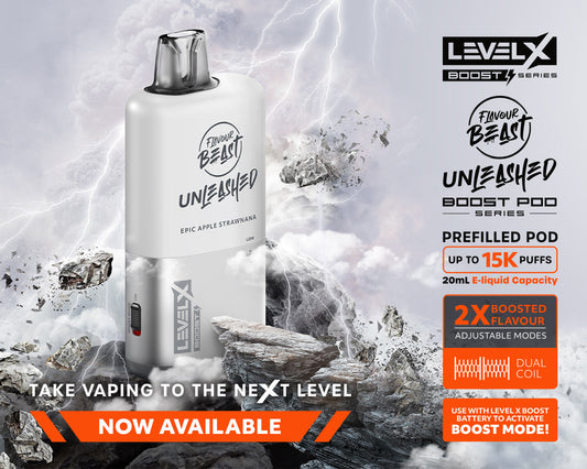 LEVEL X Flavour Beast Unleashed Boost Pods