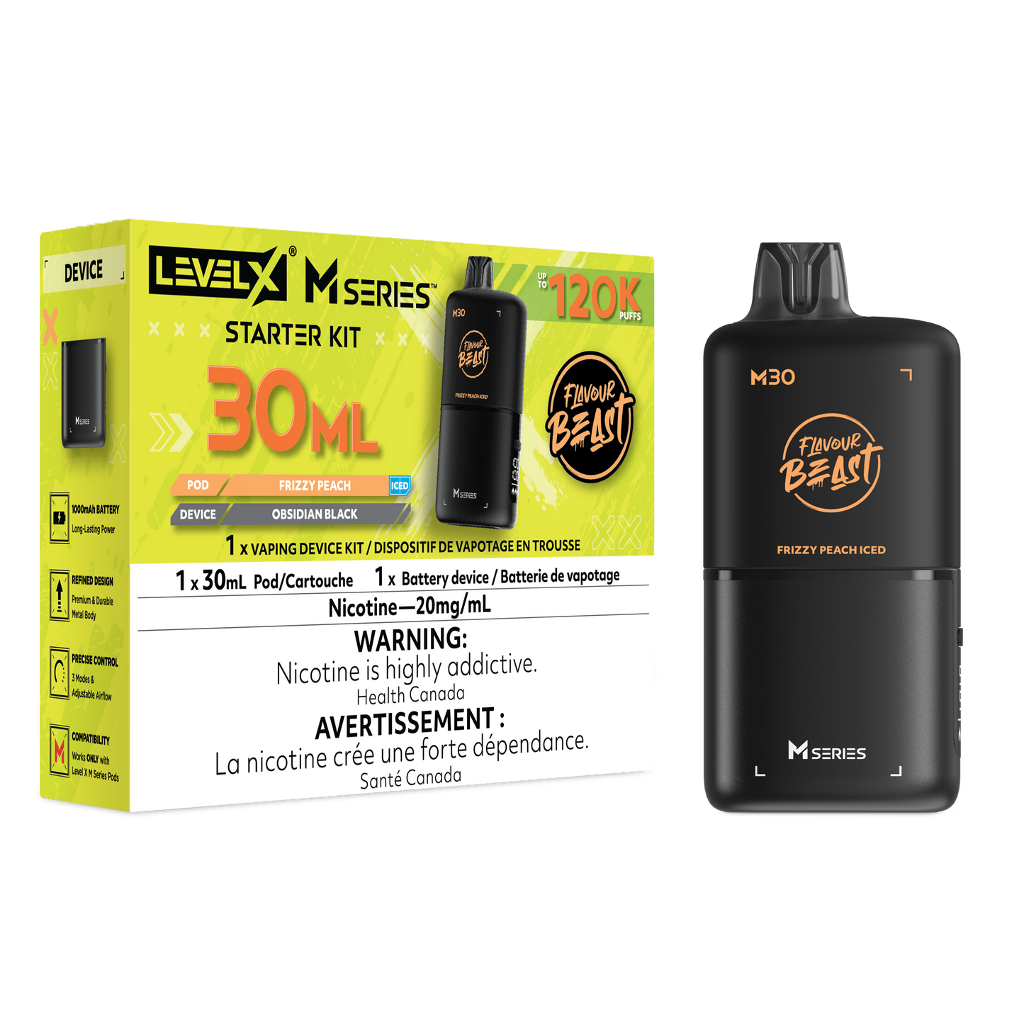 Level X Flavour Beast M30 Starter Kit Series