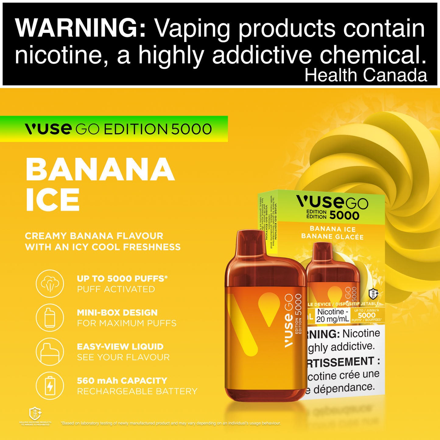 Vuse Go 5000 Banana Ice