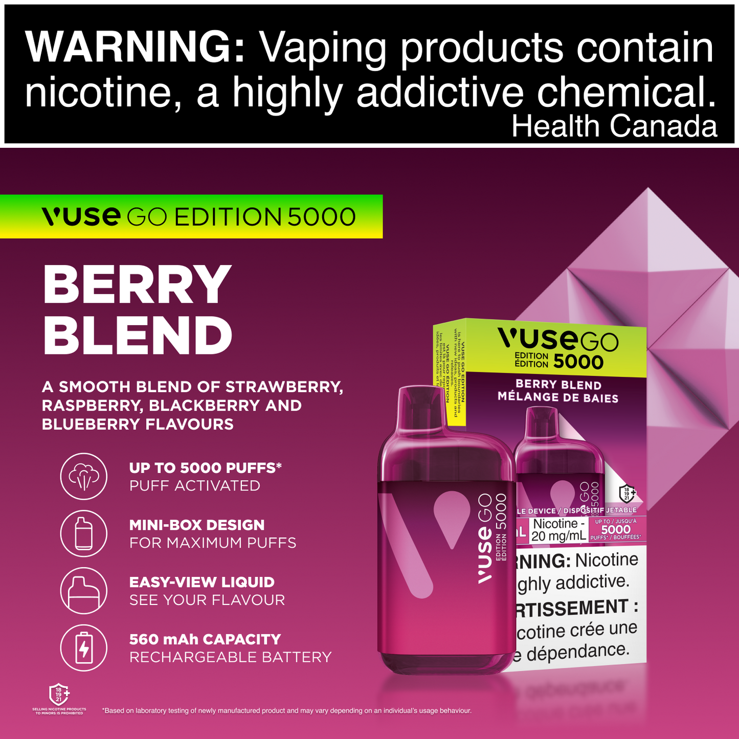 Vuse Go 5000 Berry Blend