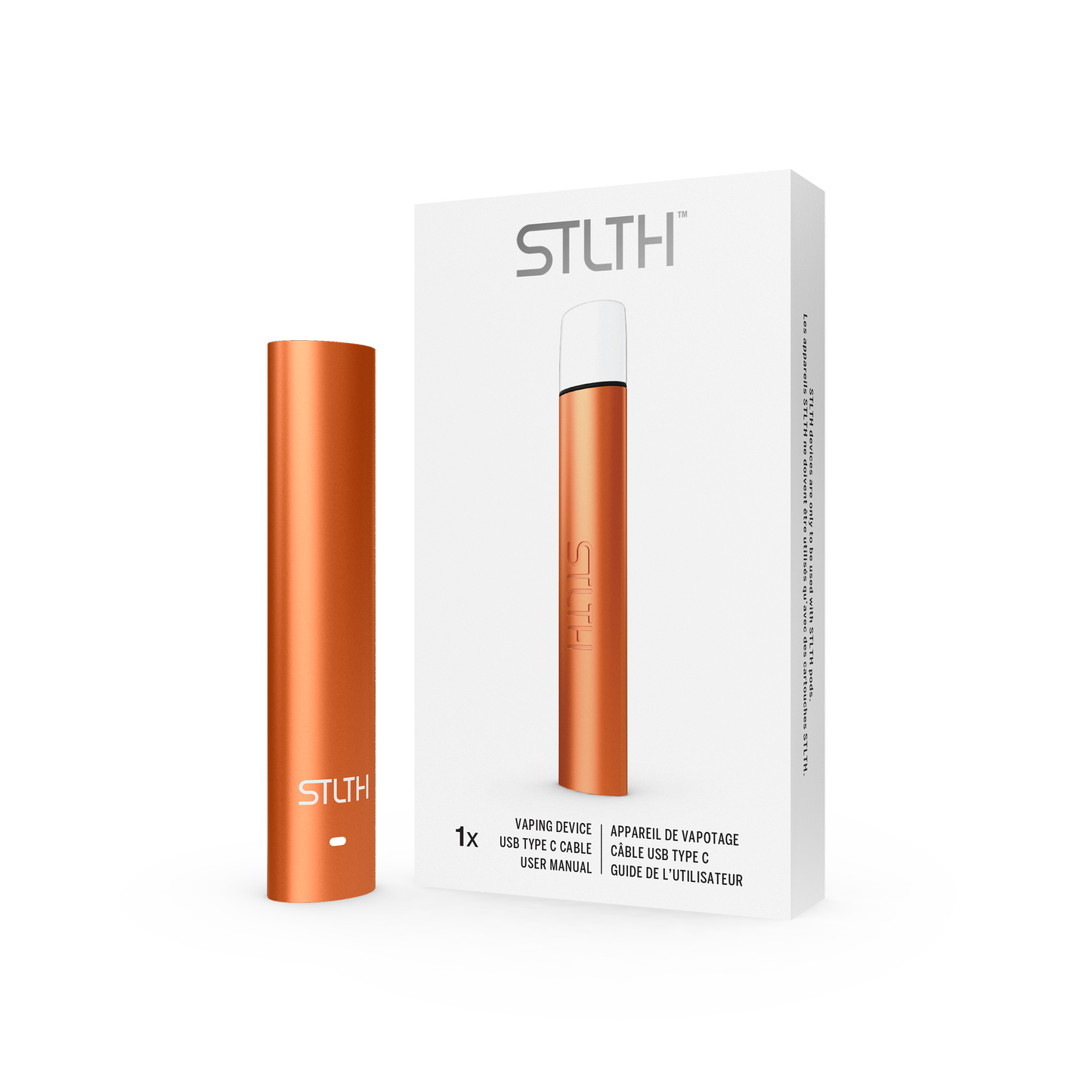 Stlth Metal Device orange metal