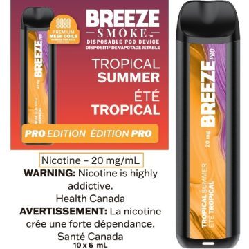 Breeze Smoke Pro 2000 Puffs Tropical Summer