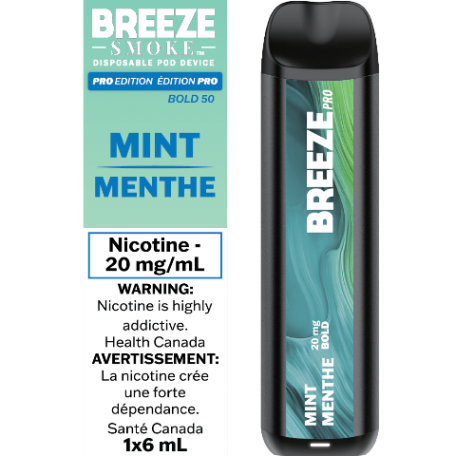 Breeze Smoke Pro 2000 Puffs Mint