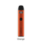 caliburn A2 open Pod Kit system orange