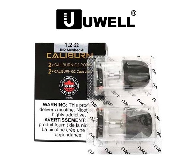 UWELL caliburn g2 replacement pods 1.2 ohm